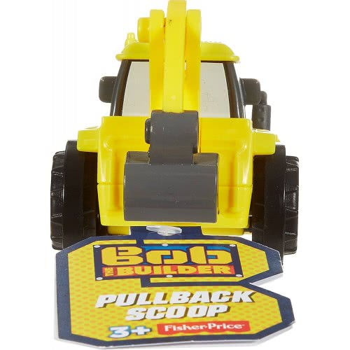 Mattel Bob The Builder - Pullback Vehicle Scoop DGY49 / DGY50 887961205565