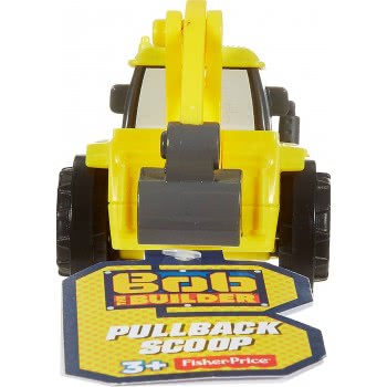 Mattel Bob The Builder - Pullback Vehicle Scoop DGY49 / DGY50 887961205565