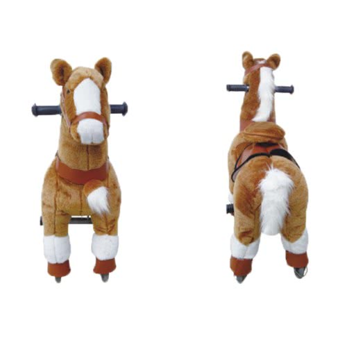 Toys-shop Choice Ride On Horse Small (Ponycycle Like) Ανοιχτό Καφέ Κουνιστό Αλογάκι Με Ρόδες JZ054538 6991675453885
