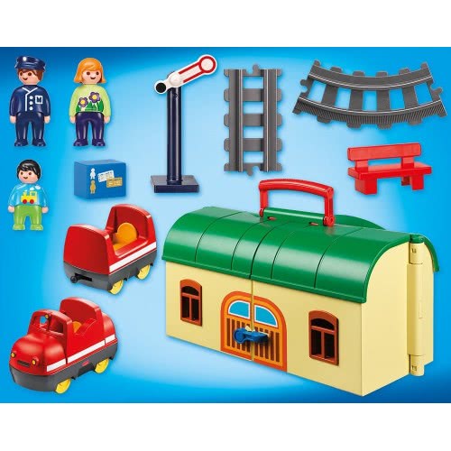Playmobil Τρένο - Βαλιτσάκι 6783 4008789067838