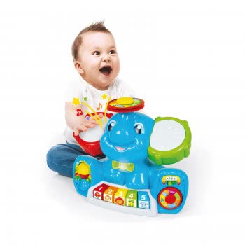 Clementoni Baby Βρεφικό Εκπαιδευτικό Ελεφαντούλης Μαεστρούλης Για 10+ Μηνών 1000-63518 8005125635184