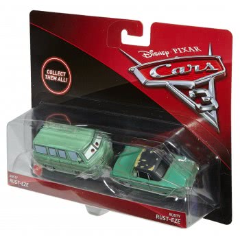 Mattel Disney/Pixar Cars 3 Rusty Rust And Dusty Rust Αυτοκινητάκια Σετ Των 2 DXV99 / FJJ01 887961537451