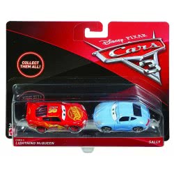 Mattel Disney/Pixar Cars 3 Lightning Mcqueen And Sally Αυτοκινητάκια, Σετ Των 2 DXV99 / DXW05 887961403749