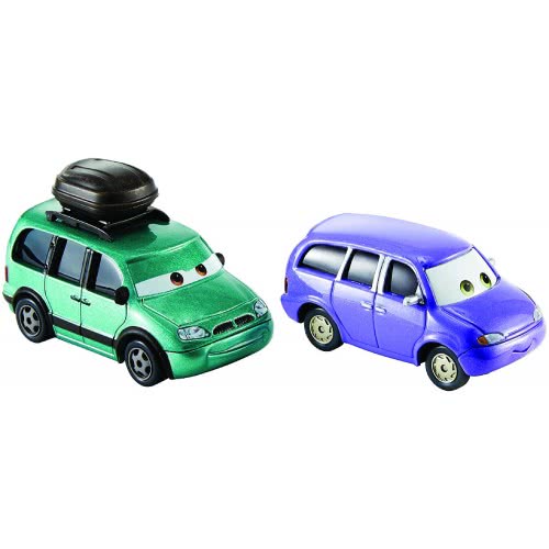 Mattel Disney/Pixar Cars 3 Minny And Van Αυτοκινητάκια, Σετ Των 2 DXV99 / DXW06 887961403701