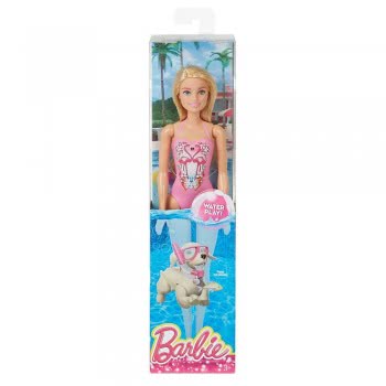 Mattel Barbie Beach Water Play Doll DWJ99 / DGT78 887961202571