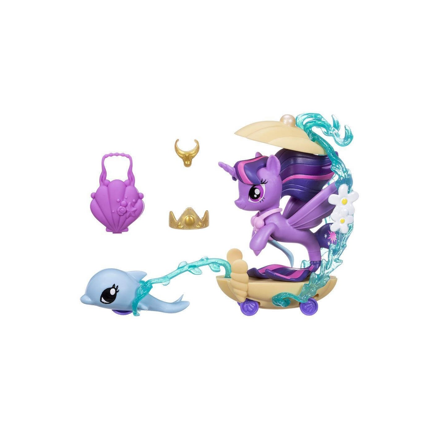 Hasbro My Little Pony The Movie Twilight Sparkle Undersea Carriage ...