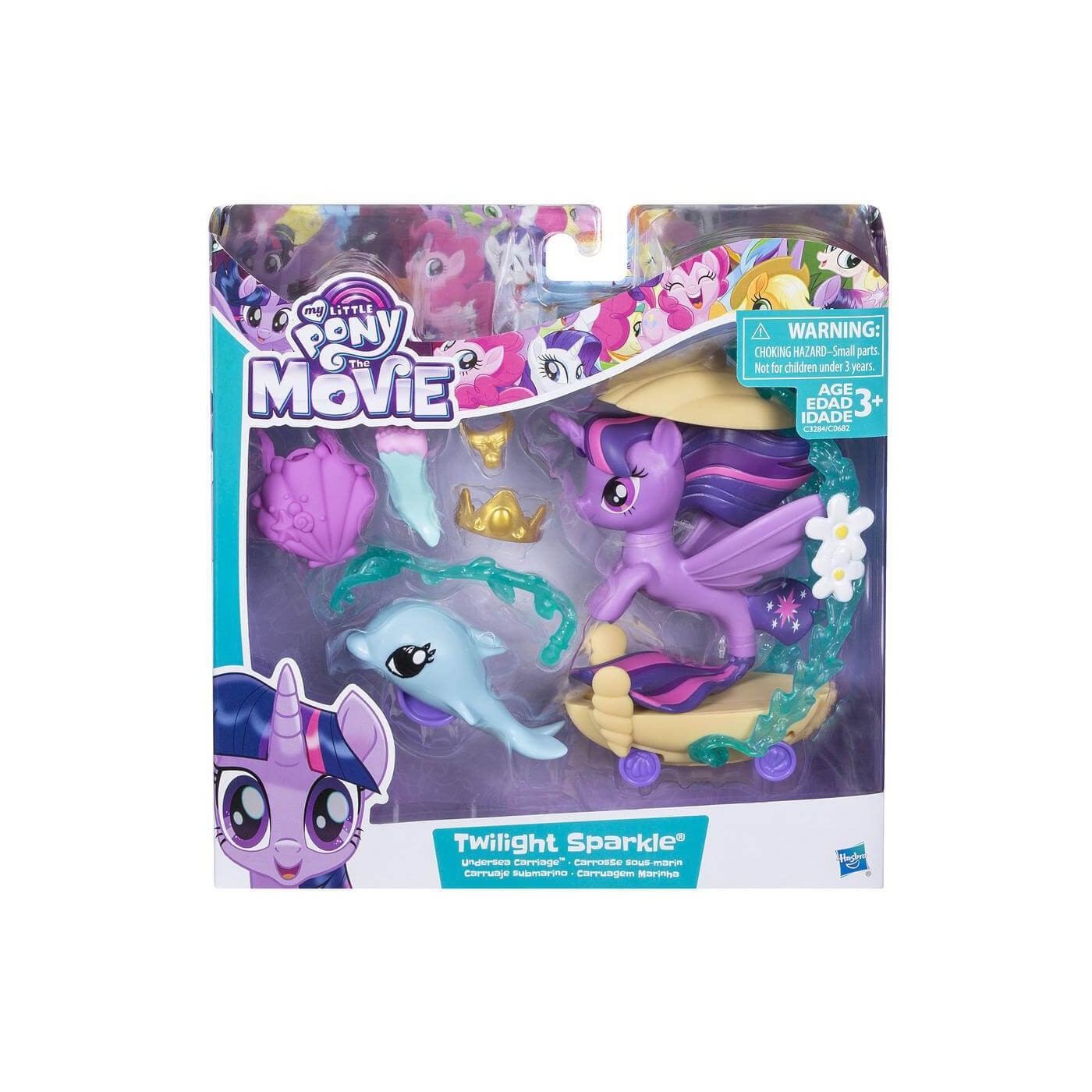 Hasbro My Little Pony The Movie Twilight Sparkle Undersea Carriage ...
