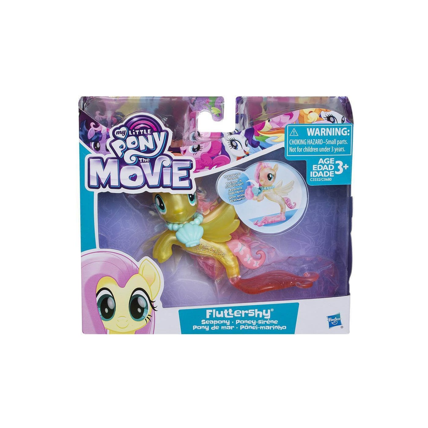 Hasbro My Little Pony The Movie Fluttershy Seapony C0680 / C3332 | Toys ...