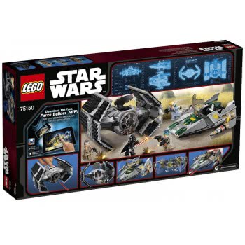 LEGO Star Wars TM Vader’S TIE Advanced Vs. A-Wing Starfighter Το TIE Advanced Σκάφος Του Vader Εναντίον Του A-Wing Starfighter 7
