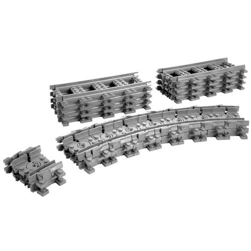 LEGO Trains Εύκαμπτες Σιδηροδρομικές Γραμμές 7499 5702014730380