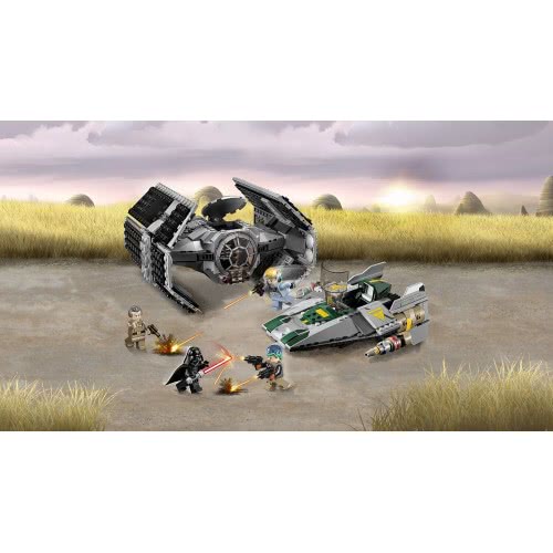 LEGO Star Wars TM Vader’S TIE Advanced Vs. A-Wing Starfighter Το TIE Advanced Σκάφος Του Vader Εναντίον Του A-Wing Starfighter 7