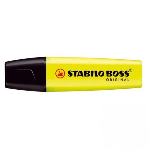 STABILO Boss Μαρκαδόρος Υπογράμμισης Κίτρινος 70/24 4006381333627