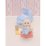Epoch Sylvanian Families Νεογέννητο Σε Καλάθι Set Mama Chantily Family 4333 5054131043332