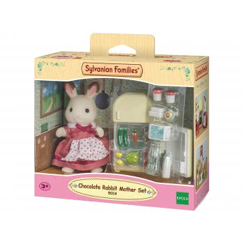 Epoch Sylvanian Families Chocolate Rabbit Μαμά Με Ψυγείο 5014 5054131050149