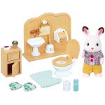 Epoch Sylvanian Families Σετ Chocolate Rabbit Αγόρι Και Σετ Μπάνιου Brother Set 5015 5054131050156