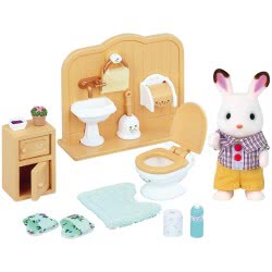 Epoch Sylvanian Families Chocolate Rabbit Brother Set 5015 5054131050156