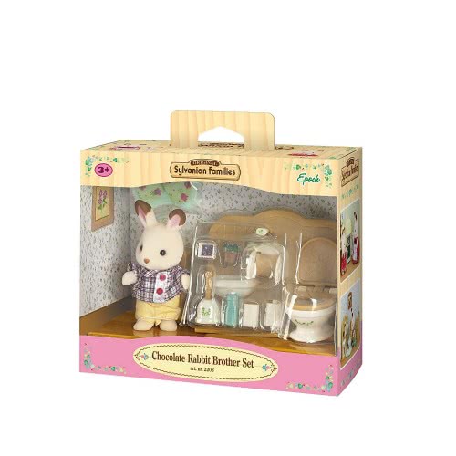 Epoch Sylvanian Families Chocolate Rabbit Brother Set 5015 5054131050156