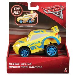 Mattel Disney Pixar Cars 3 Rev N Racers Αγωνιστικά Οχήματα Dinoco Cruz Ramirez DVD31 / FBG14 887961430165