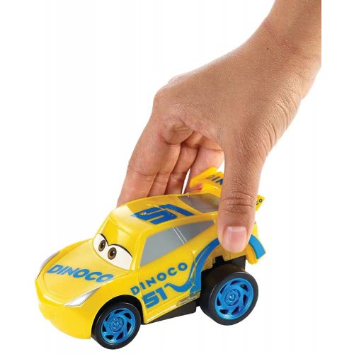 Mattel Disney Pixar Cars 3 Rev N Racers Dinoco Cruz Ramirez Vehicle DVD31 / FBG14 887961430165
