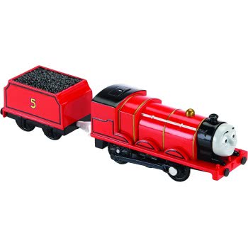 Mattel Τόμας Μηχανοκίνητα Τρένα Με Βαγόνι, James BMK87 / BML08 746775384487