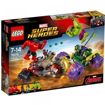 LEGO Super Heroes Mighty Micros: Hulk Vs. Red Hulk 76078 5702015868631