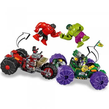 LEGO Super Heroes Mighty Micros: Hulk Vs. Red Hulk 76078 5702015868631