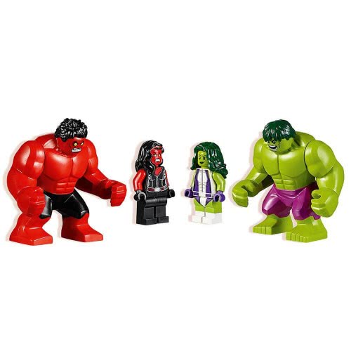 LEGO Super Heroes Mighty Micros: Hulk Vs. Red Hulk 76078 5702015868631
