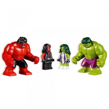 LEGO Super Heroes Mighty Micros: Hulk Vs. Red Hulk 76078 5702015868631