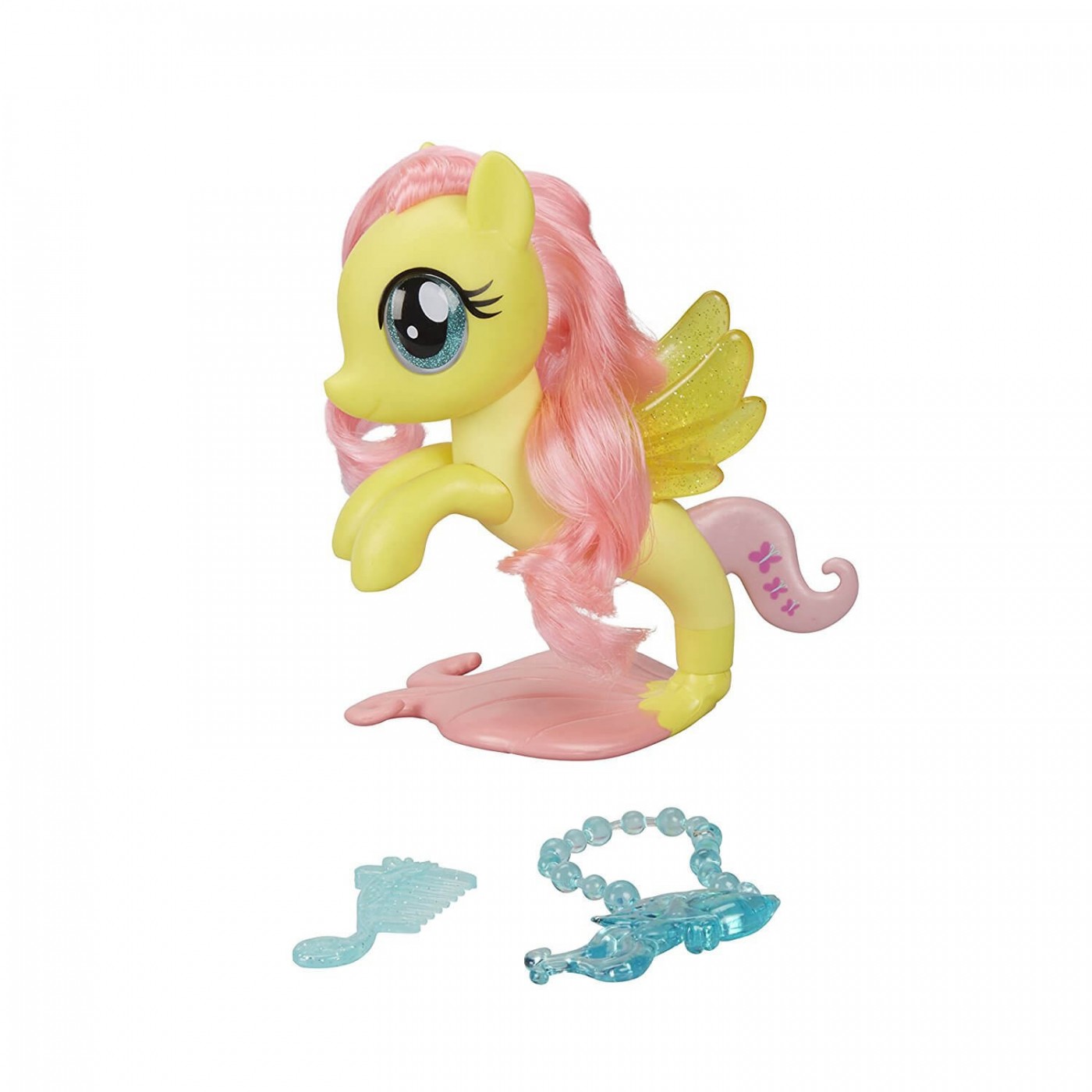 Hasbro My Little Pony The Movie Glitter And Style Seapony Fluttershy ...