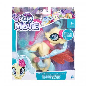 Hasbro My Little Pony The Movie Glitter And Style Seapony Princess Skystar C0683 / C1833 5010993388356