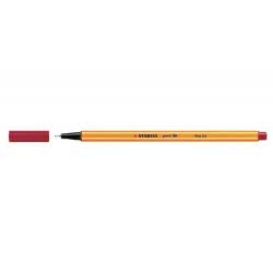STABILO ΜΑΡΚΑΔΟΡΟΣ ΑΚΙΔΑΣ 0.4Mm ΣΚΟΥΡΟ ΚΟΚΚΙΝΟ POINT 88/50 88/50 4006381333887