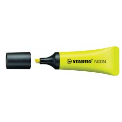 STABILO Neon Μαρκαδόρος Υπογράμμισης Κίτρινο 72-24 4006381401104