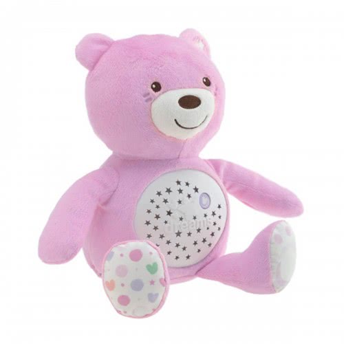 Chicco Μουσικός Προβολέας-Αρκουδάκι Ροζ Y02-08015-10 8058664060351