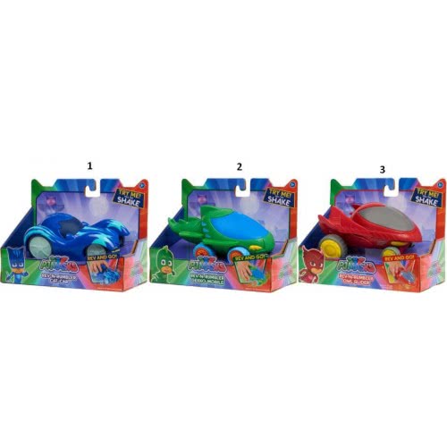 Giochi Preziosi Pj Masks Πιτζαμοήρωες Όχημα Με Φιγούρα - 3 Σχέδια PJM30000 8056379041535