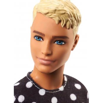 Mattel Barbie Ken Fashionistas No.14 Black And White Ken DWK44 / FJF72 887961535143