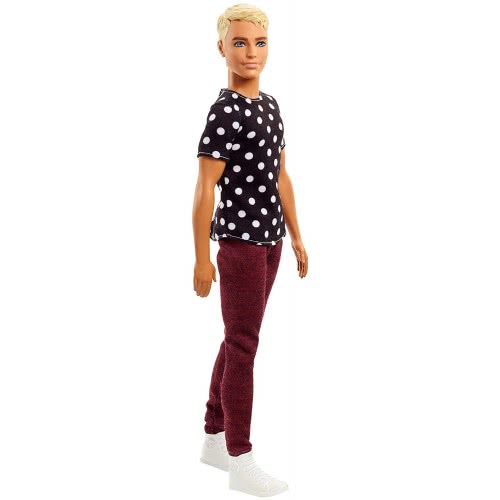 Mattel Barbie Ken Fashionistas No.14 Black And White Ken Κούκλα DWK44 / FJF72 887961535143