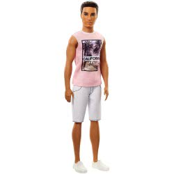 Mattel Barbie Ken Fashionistas No.17 Cali Cool Playing DWK44 / FJF75 887961535150