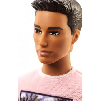 Mattel Barbie Ken Fashionistas No.17 Cali Cool Playing Κούκλα DWK44 / FJF75 887961535150