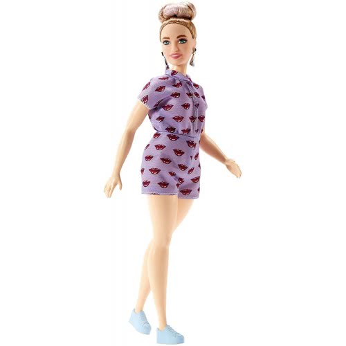 Mattel Barbie Fashionistas Lavendar Kiss Curvy Doll FBR37 / FJF40 887961534870