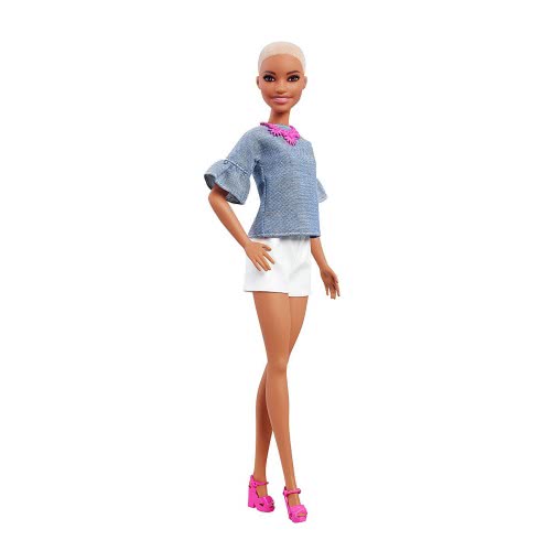 Mattel Barbie Fashionistas Chic In Chambray Original Doll FBR37 / FNJ40 887961593600
