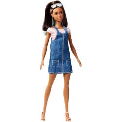Mattel Barbie Fashionistas Overall Awesome Αυθεντική Κούκλα FBR37 / FJF37 887961534832