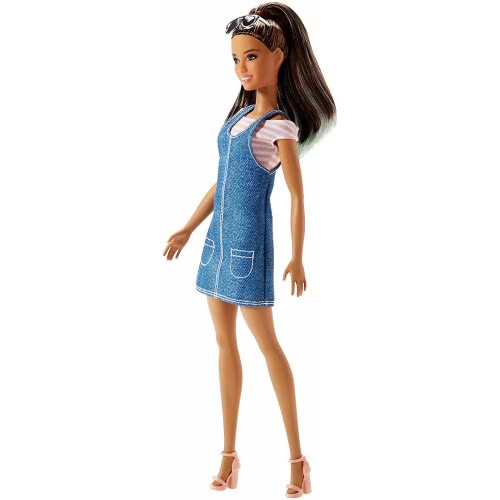 Mattel Barbie Fashionistas Overall Awesome Αυθεντική Κούκλα FBR37 / FJF37 887961534832
