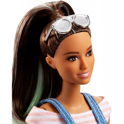 Mattel Barbie Fashionistas Overall Awesome Original Doll FBR37 / FJF37 887961534832