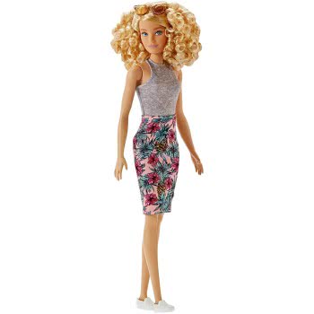 Mattel Barbie Fashionistas Pineapple Pop Αυθεντική Κούκλα FBR37 / FJF35 887961534924