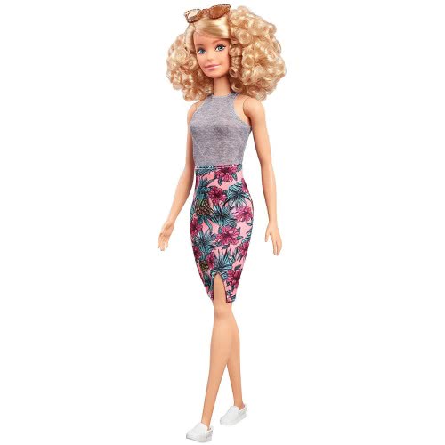 Mattel Barbie Fashionistas Pineapple Pop Αυθεντική Κούκλα FBR37 / FJF35 887961534924