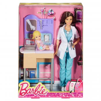Mattel Barbie Γιατρός -2 Σχέδια DHB63 / ASST 887961206739