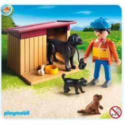 Playmobil Σπιτάκι Σκύλου Με Κουταβάκια 5125 4008789051257