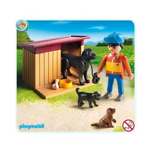 Playmobil Σπιτάκι Σκύλου Με Κουταβάκια 5125 4008789051257