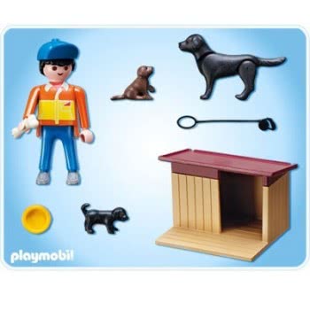 Playmobil Σπιτάκι Σκύλου Με Κουταβάκια 5125 4008789051257
