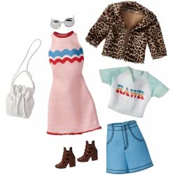 Mattel Barbie Fashions Ρούχα Μόδας Chic, Σετ Των 2 FCT81 / FBB81 887961427219